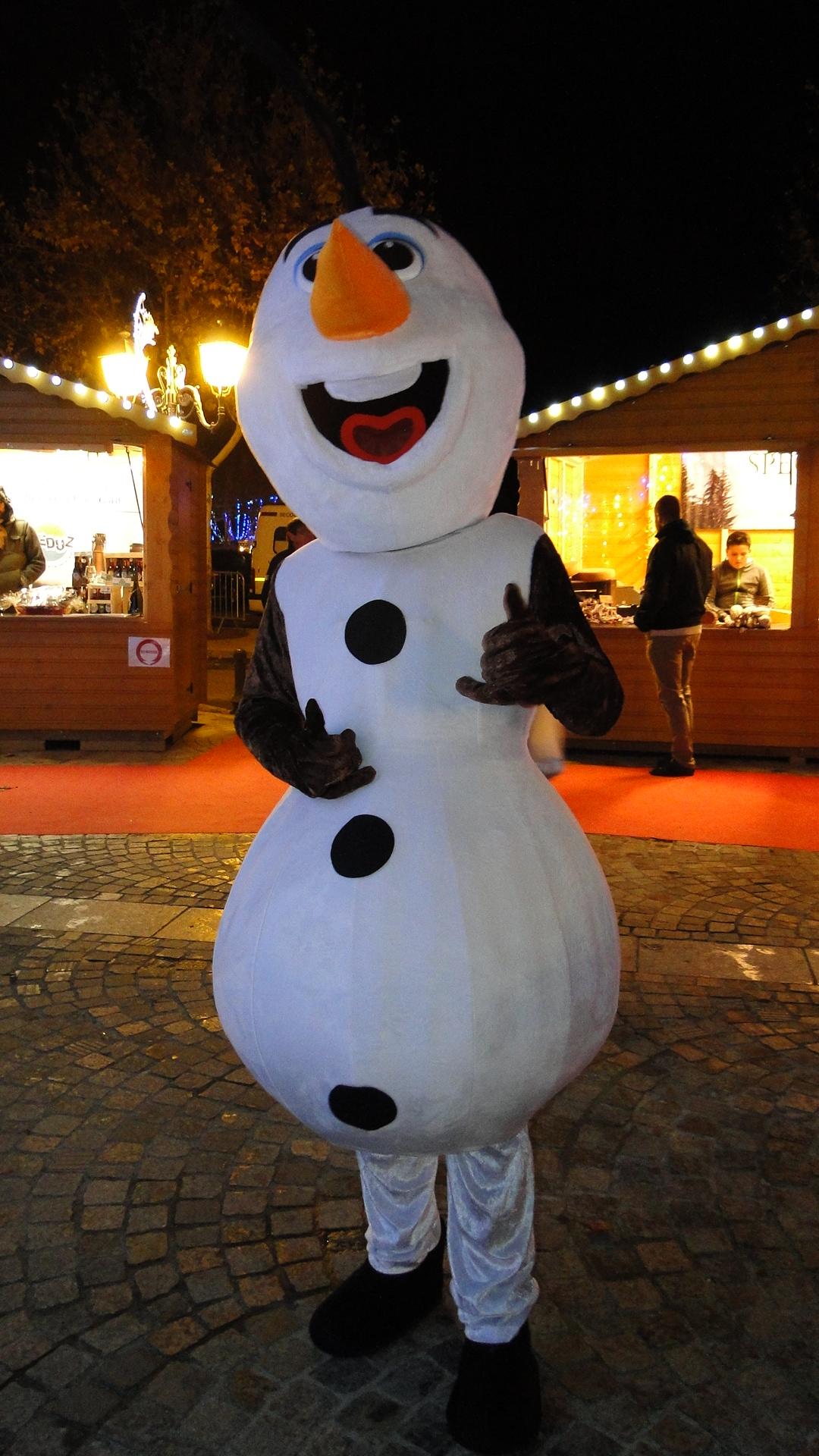 PELUCHE OLAF DE LA ROSALIE DE NOEL